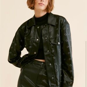 Gabana Shirt Jacket Steve Madden Size Small